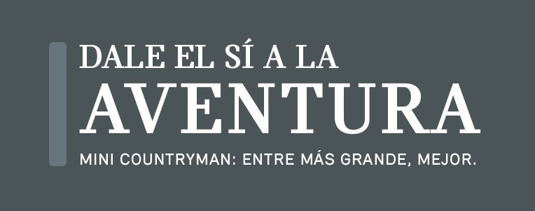AGENDAR MI PRUEBA COUNTRYMAN